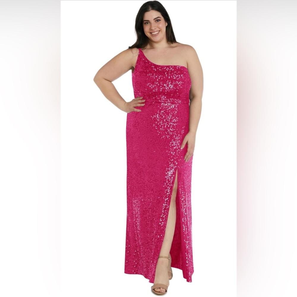 Plus size evening gown